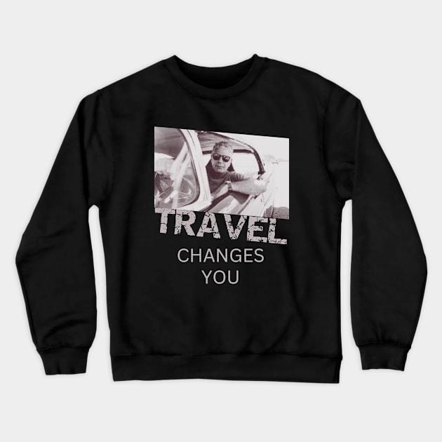 Anthony Bourdain Crewneck Sweatshirt by Museflash